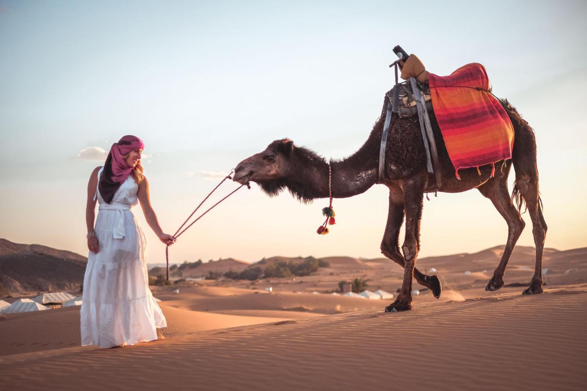Camel Luxury Camp Bed & Breakfast Merzouga Luaran gambar